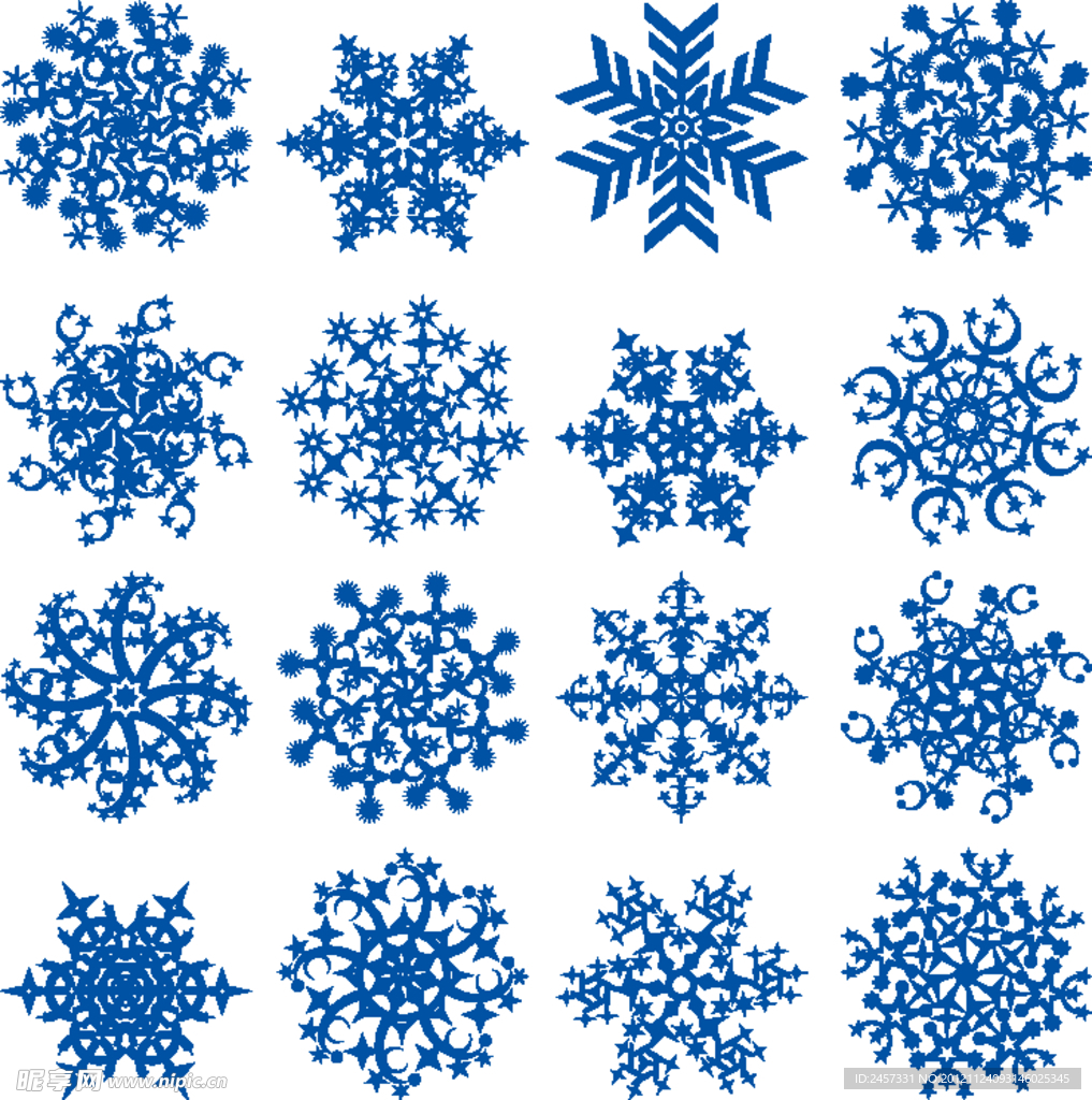 雪花花纹