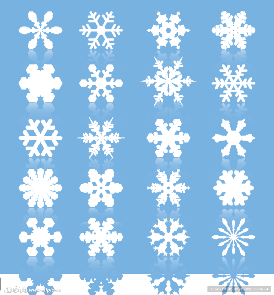 雪花花纹