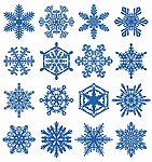 雪花花纹