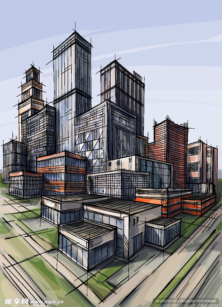 城市建筑群