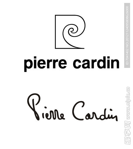 Pierre Cardin皮尔卡丹logo