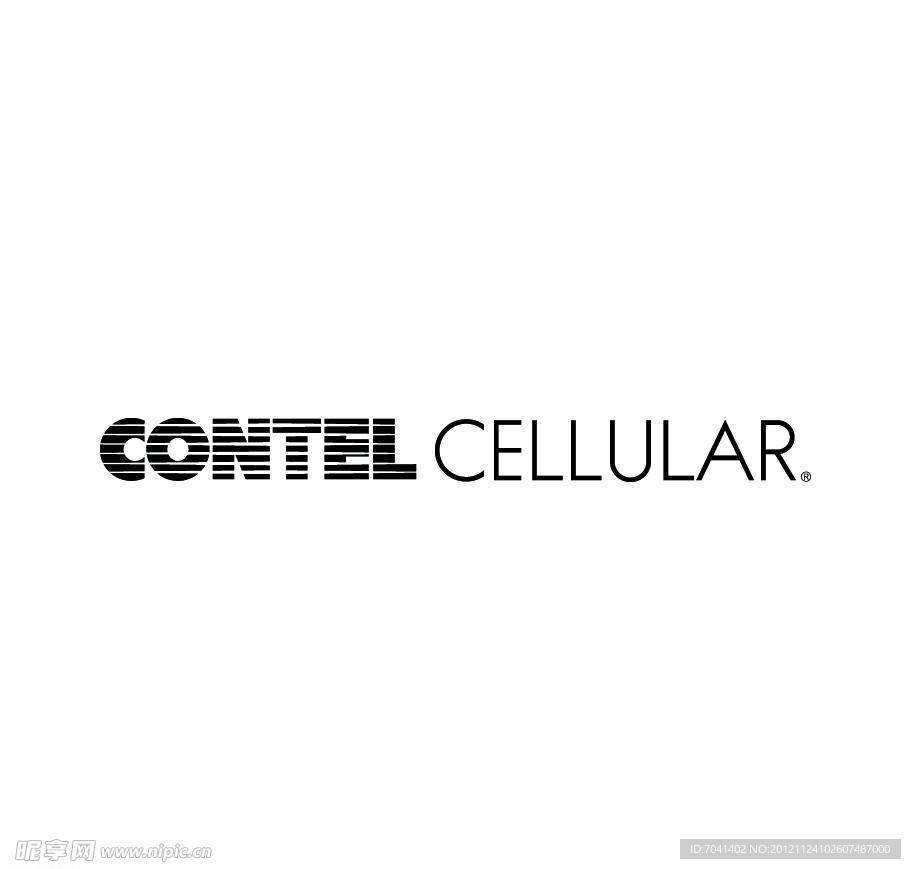 Contel cellular logo矢量