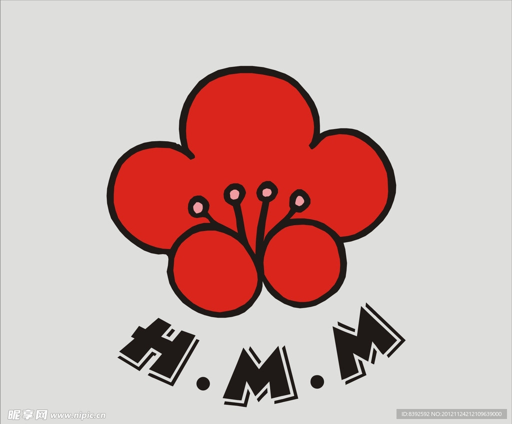 HMM矢量cdr格式源文件logo标志图