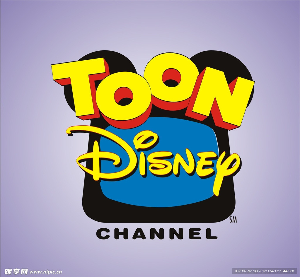 Toon disney14矢量cdr格式源文件logo标志图