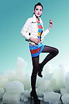 时尚女式羽绒服