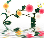 水中花卉
