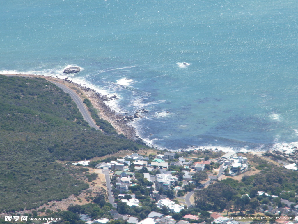 南非风光桌山海湾