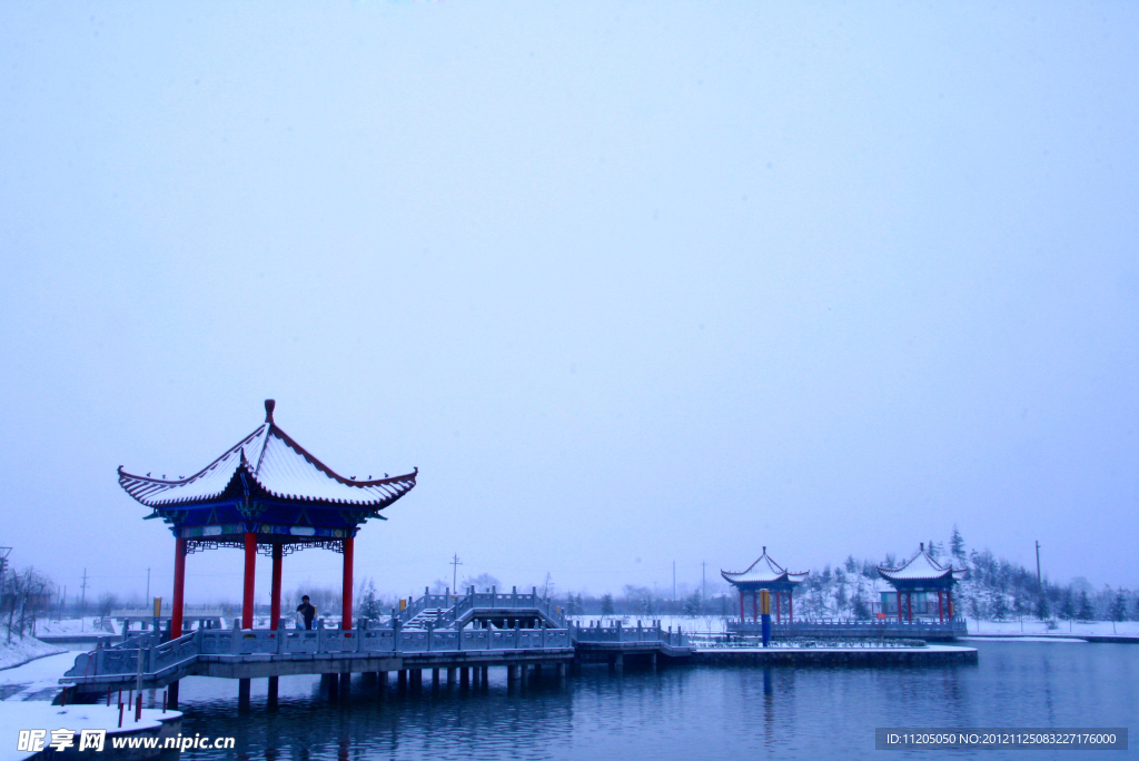 冬日雪景