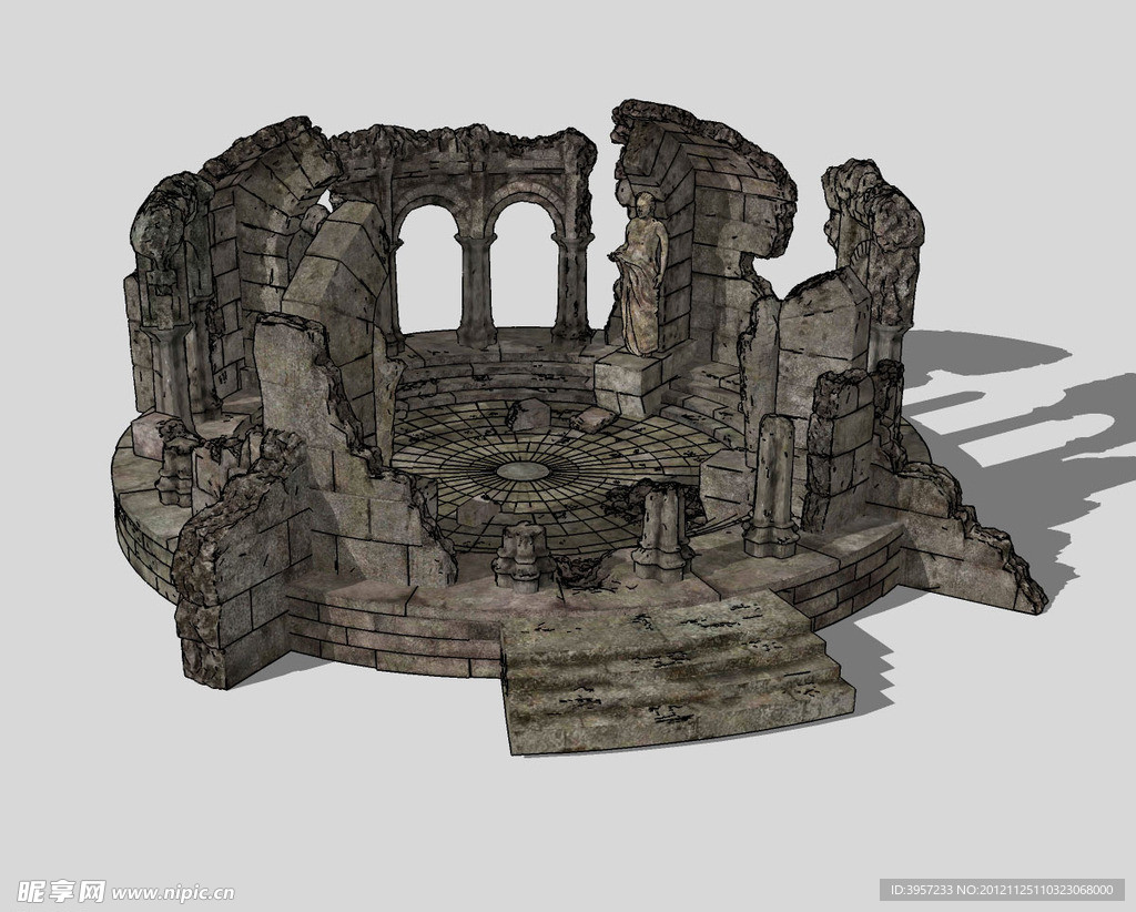 精细场景3D模型