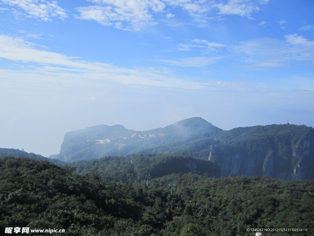 天门山风光