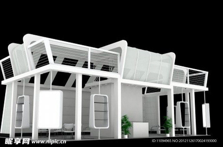 展览模型 3D设计模型 展示模型