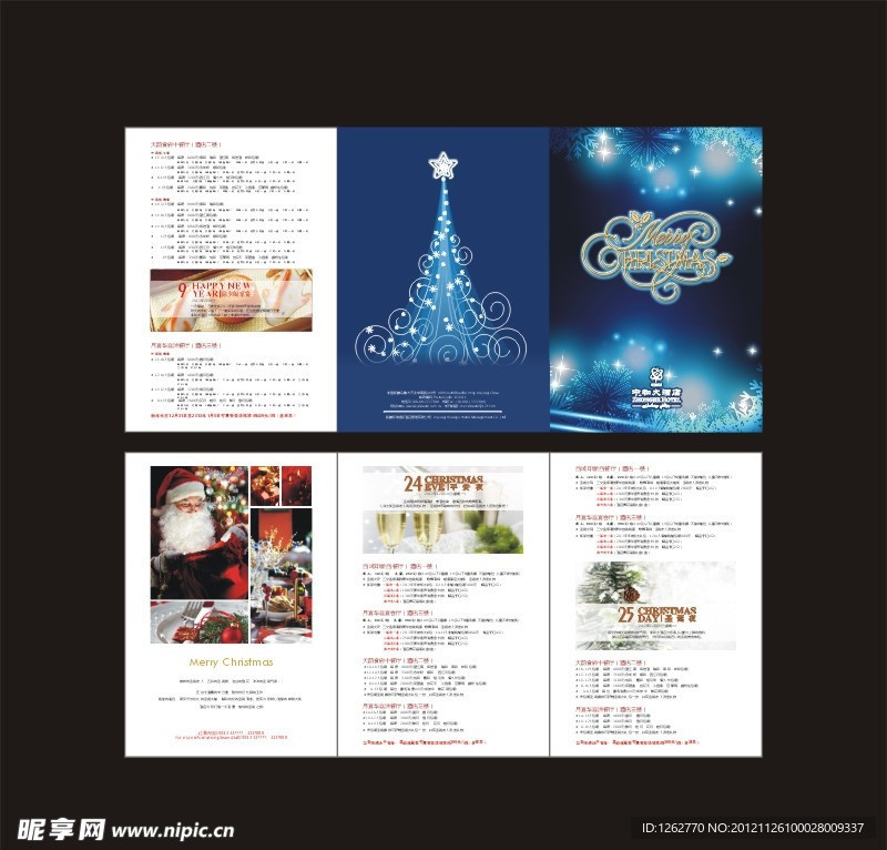 2012圣诞宣传册