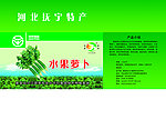 水果萝卜箱子