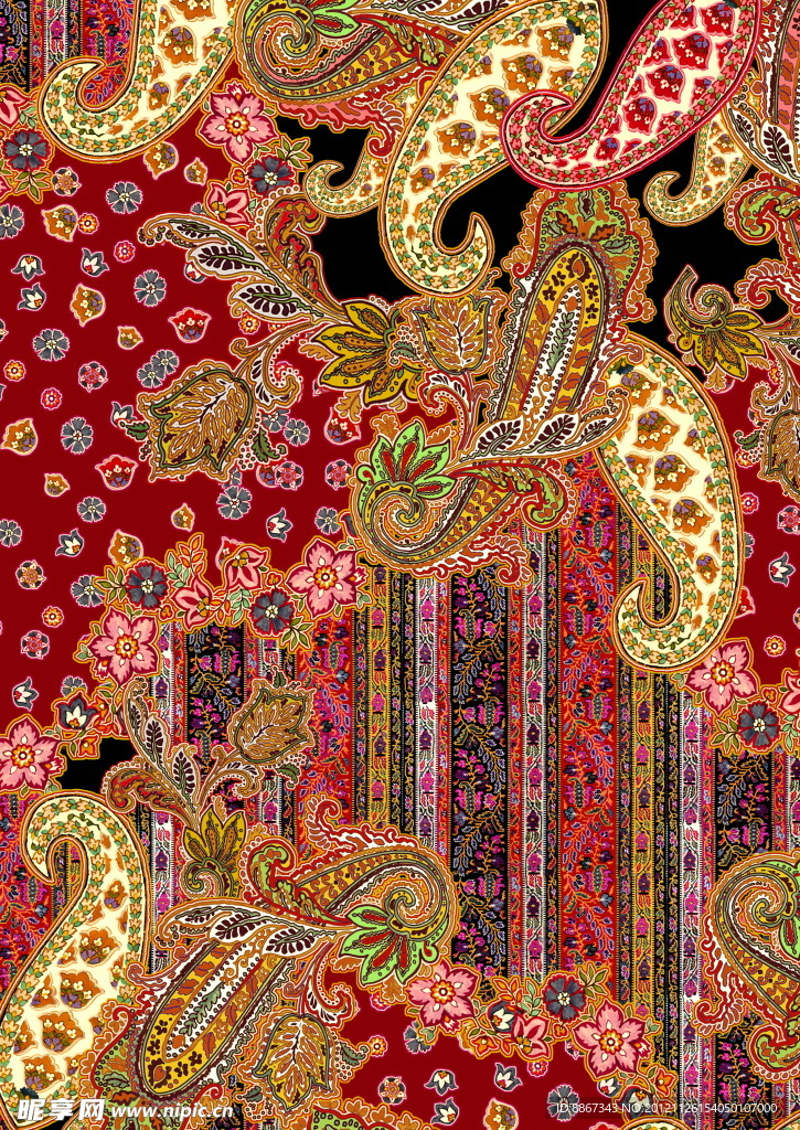 欧式花纹