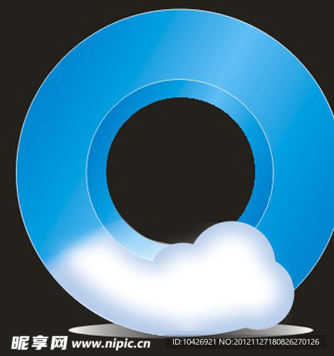 QQ浏览器标志矢量图