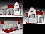 展览模型 3D设计模型 展示模型