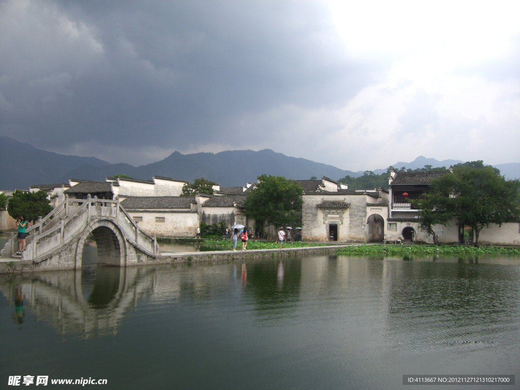 宏村风景