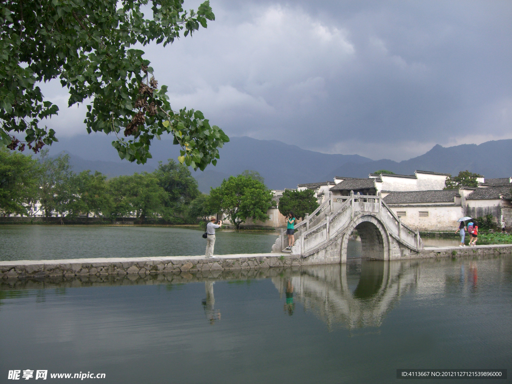 宏村风景