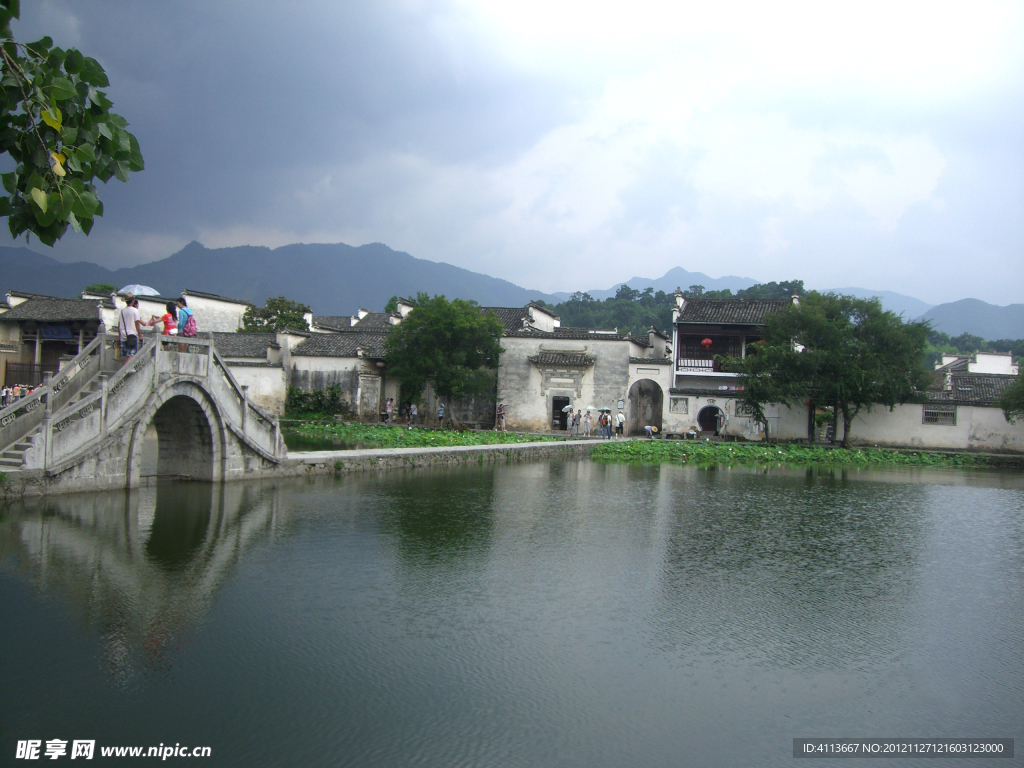 宏村风景