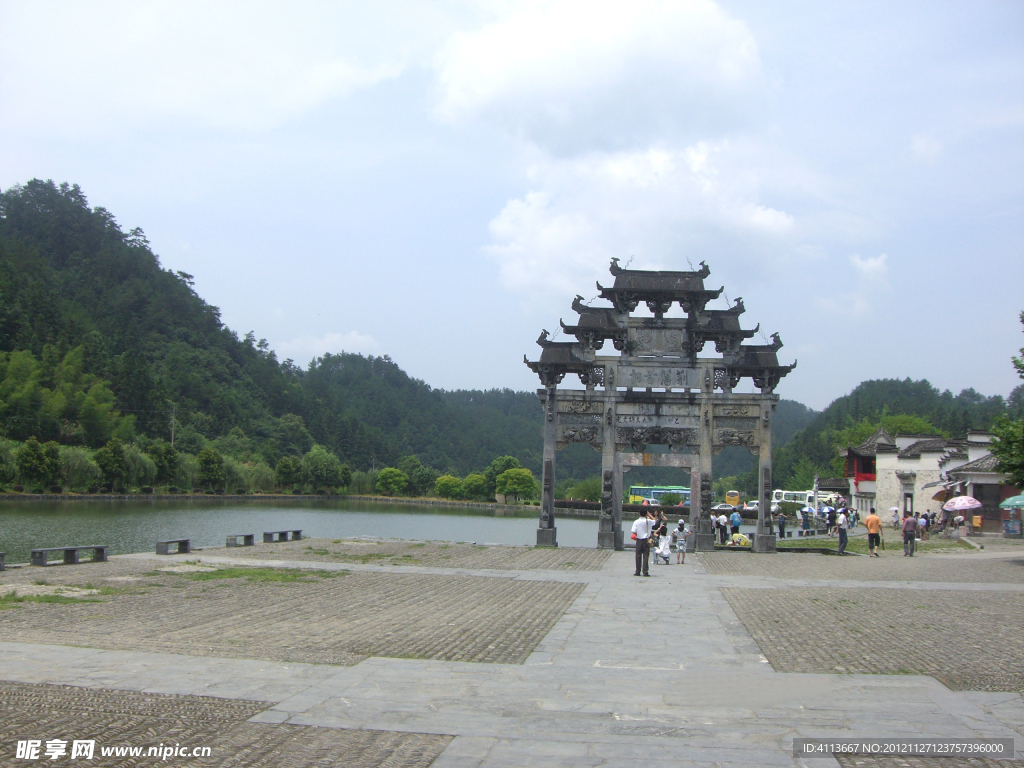 西递风景