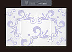 移门花纹