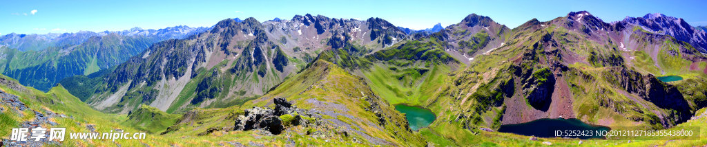 群山全景风光