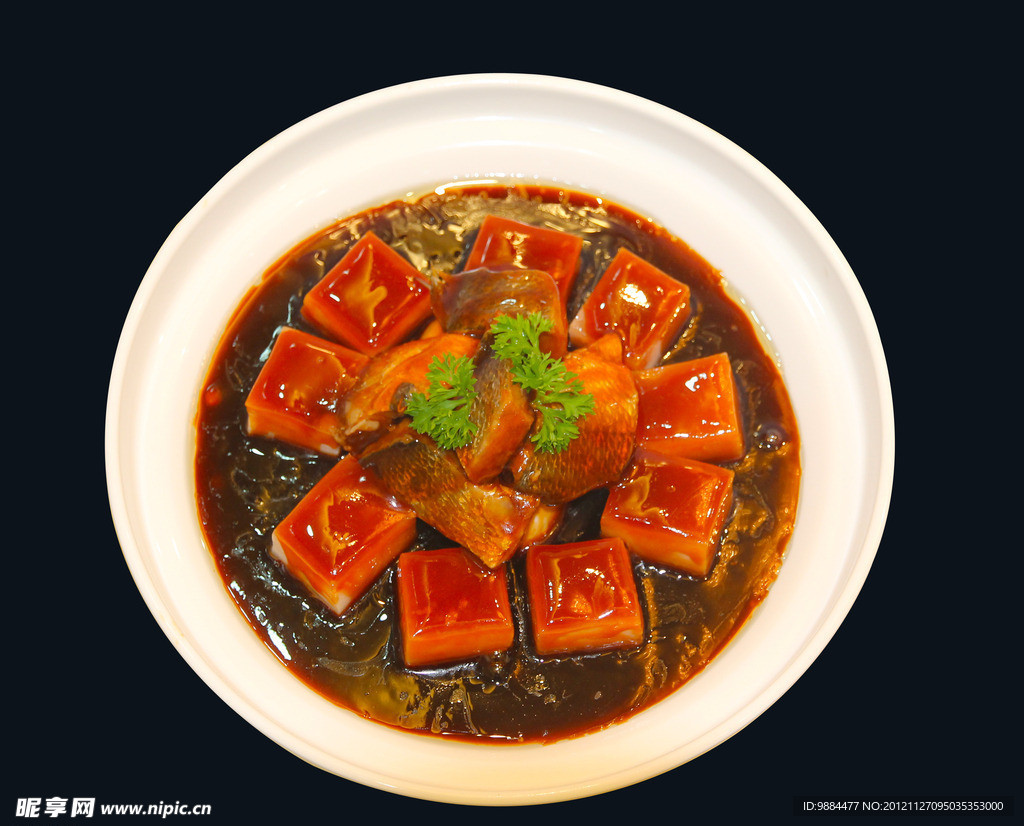 黄鱼香烧肉