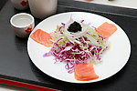 日本料理鱼子酱三文鱼