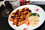 日式西餐油炸猪排