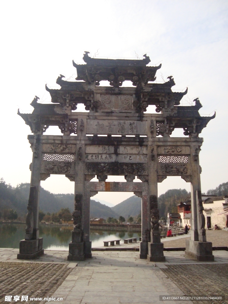 西递风景