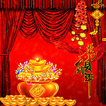 新年喜庆素材