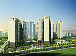 小区建筑效果图