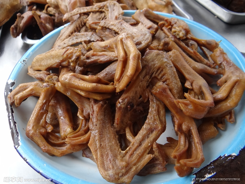 卤鸭脚
