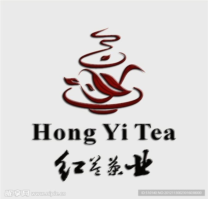 红益茶业LOGO