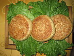 全麦麻酱饼