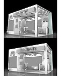 展览模型 3D设计模型 展示模型