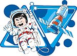 卡通 太空人