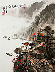 采石矶头秋意浓