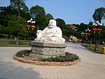 公园佛像