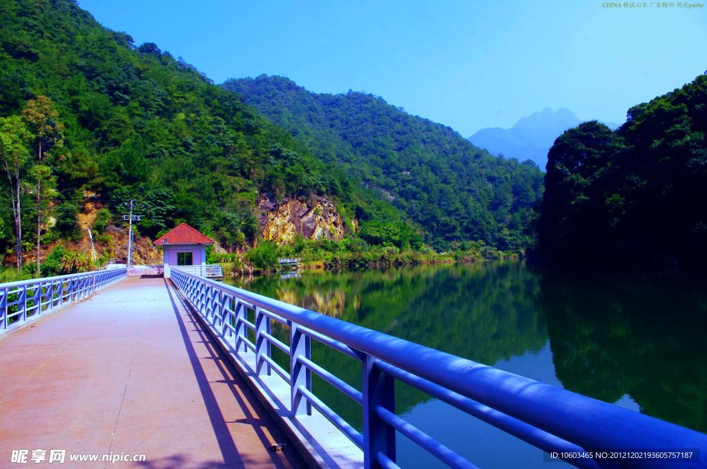 山水梅州 桥溪路途