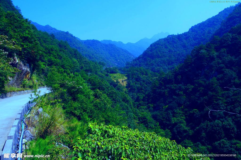 山水梅州 桥溪路途