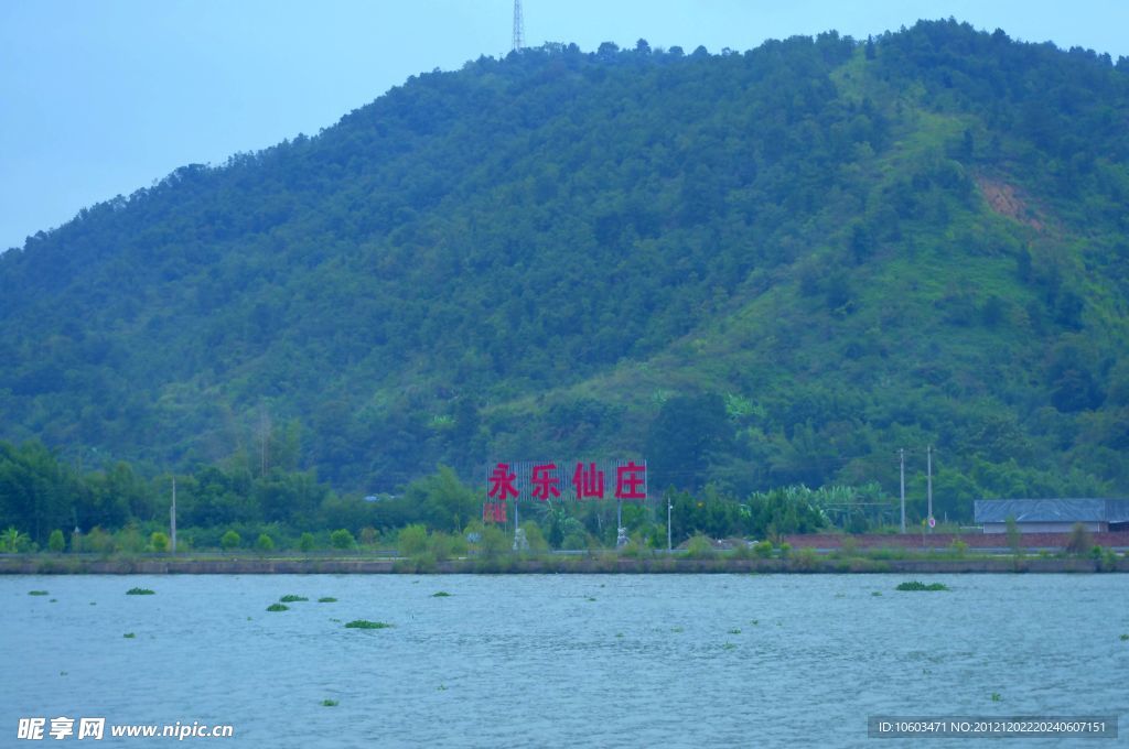 山水梅州 梅江风景