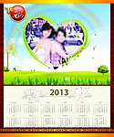 2013年日历