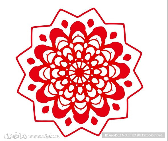 手绢图案