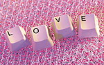 LOVE键盘按键