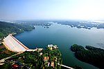 信阳南湾湖水库风光风景