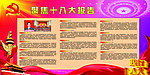 学习贯彻十八大版面