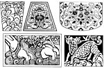 矢量 古典 花纹 花边