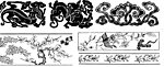 矢量 古典 花纹 花边