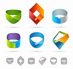 3d手势logo